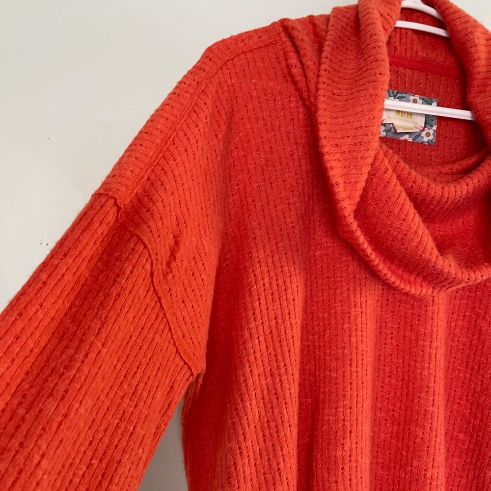Maeve Addie Ruffled Hacci Pullover - Picture 9 of 10